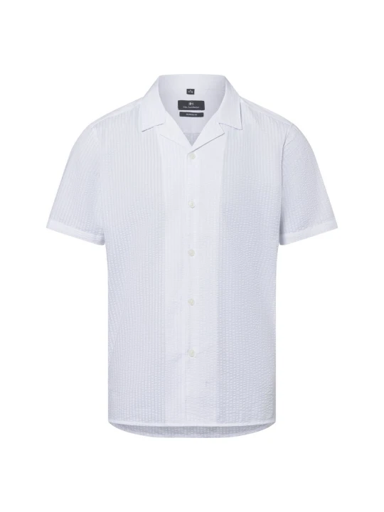 Zdjęcie produktu Nils Sundström koszula casual Mężczyźni Modern Fit Bawełna biały