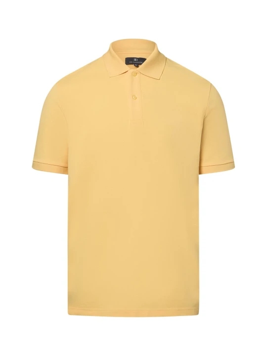 Zdjęcie produktu Nils Sundström koszulka polo Mężczyźni Bawełna żółty