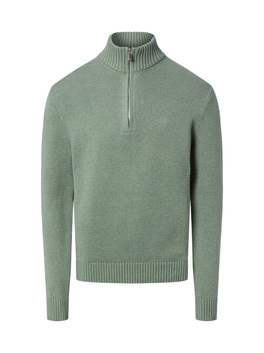 Zdjęcie produktu Nils Sundström sweter z dzianiny Mężczyźni Bawełna zielony