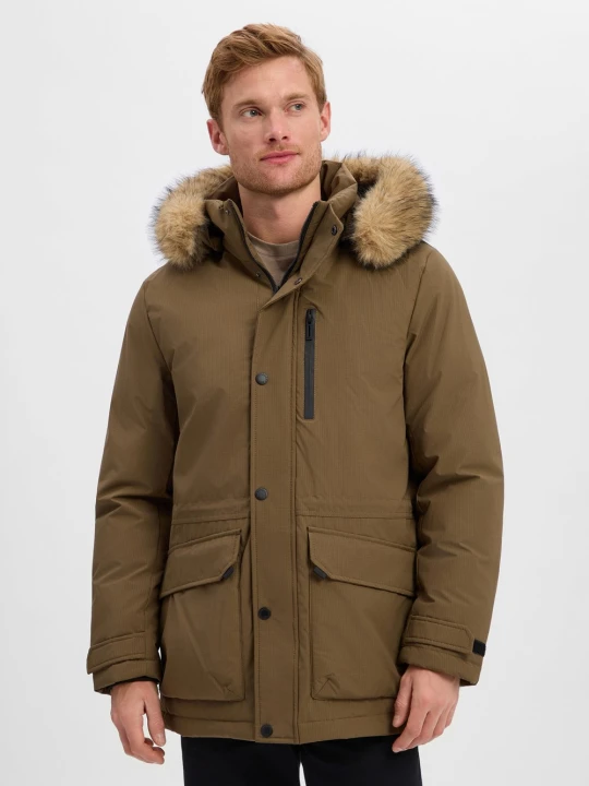 Zdjęcie produktu Nils Sundström Parka Mężczyźni brązowy