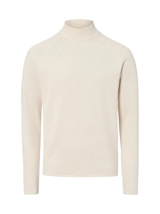 Zdjęcie produktu Nils Sundström swetry z dzianiny Mężczyźni Bawełna (100%) beżowy