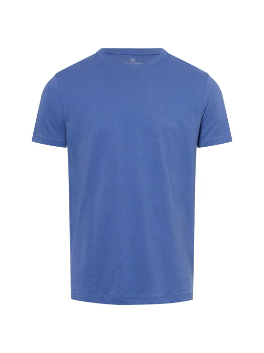 Zdjęcie produktu Nils Sundström T-shirt Mężczyźni Bawełna niebieski