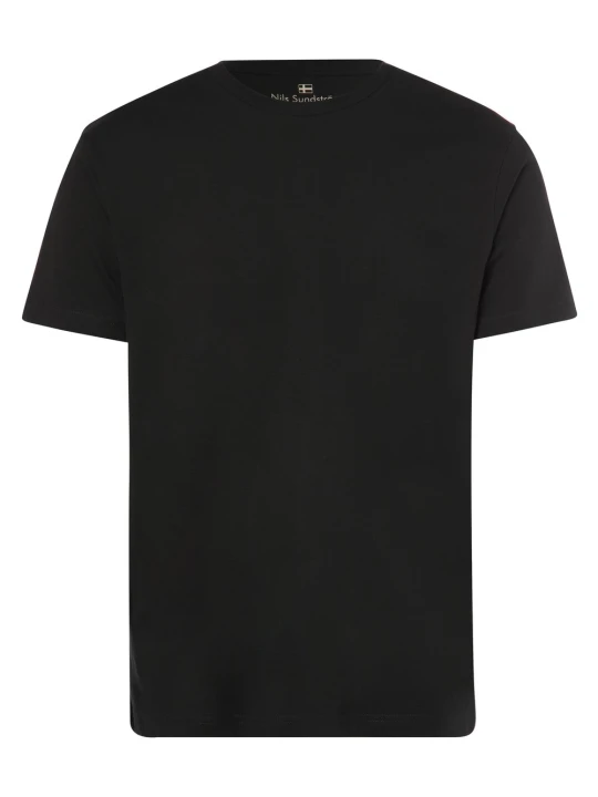 Zdjęcie produktu Nils Sundström T-shirt Mężczyźni Bawełna zielony