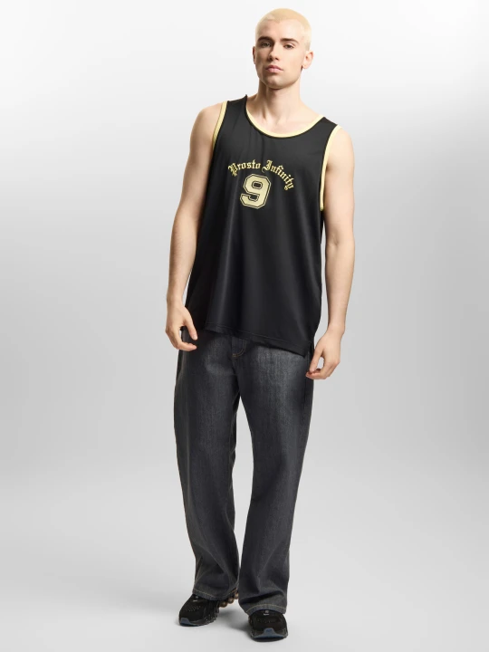 Zdjęcie produktu Nine tank top regular męski czarny Klasyk