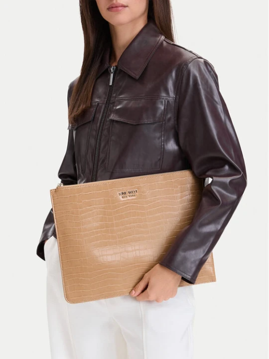 Zdjęcie produktu Nine West Etui na laptopa CEO-OFFICE ELEGANCE-LDA9838 Beżowy ciemny