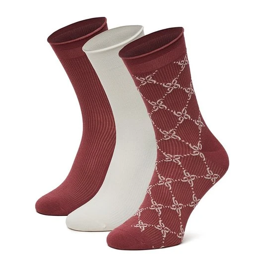 Zdjęcie produktu NINE WEST BR_NW_01_Z_SS25 (3 PACK) white Bordowy