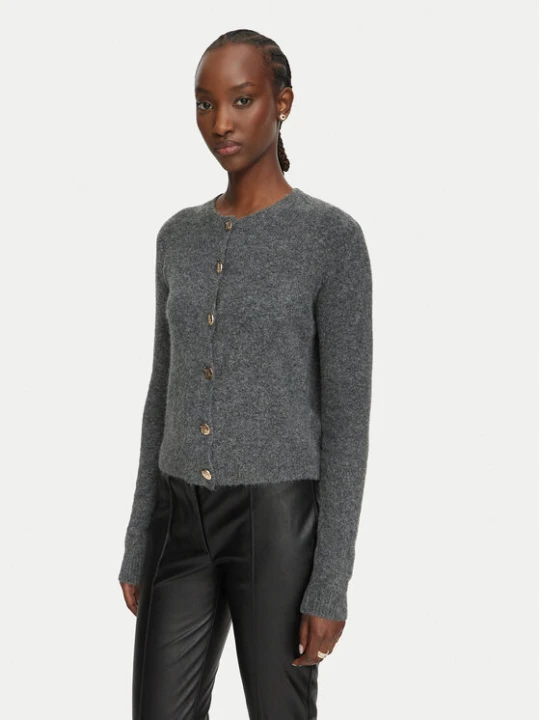 Zdjęcie produktu Nine West Kardigan 62SWD1103 Szary Regular Fit