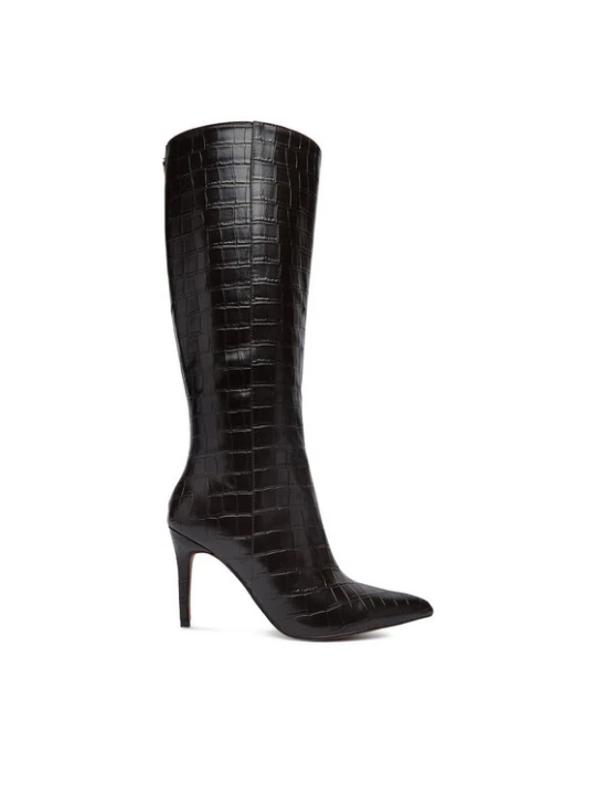 Zdjęcie produktu Nine West Kozaki CEO-SL95027 01 Brązowy ciemny