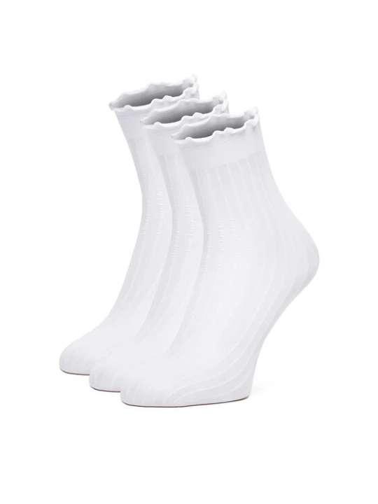 Zdjęcie produktu Nine West Skarpety długie CEO_AS_NW_01_Z_AW25 (3-PACK) Biały
