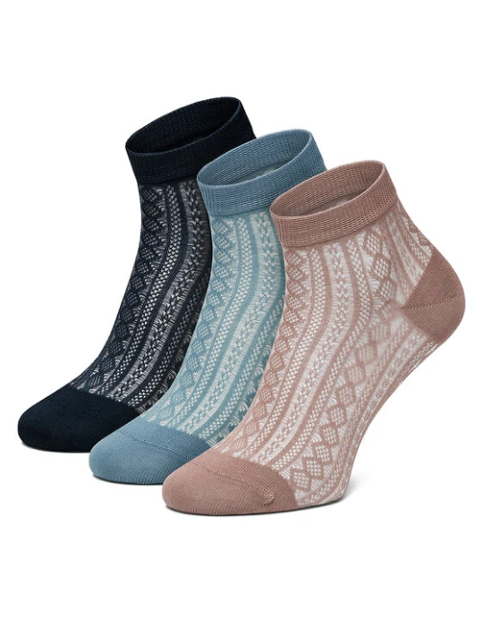 Zdjęcie produktu Nine West Skarpety długie KR_NW_SHINY_Z_SS25 (3 PACK) Kolorowy