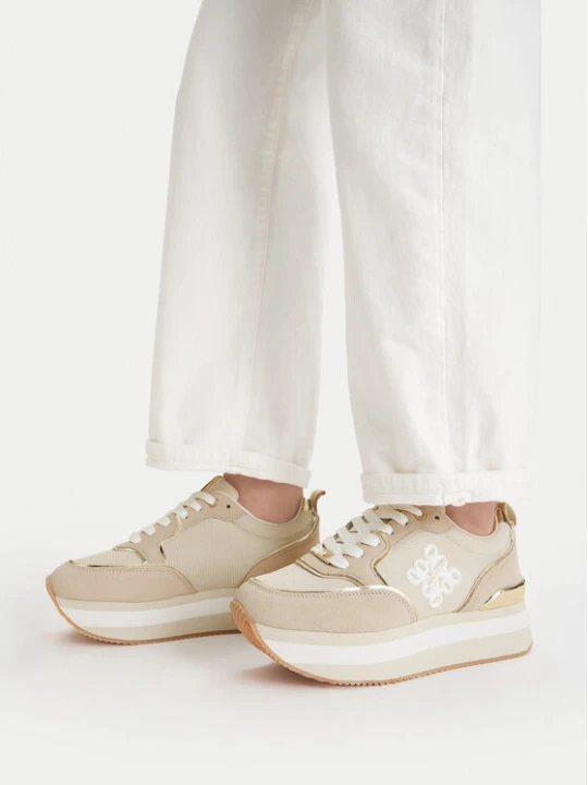 Zdjęcie produktu Nine West Sneakersy SS25-3C093 Beżowy