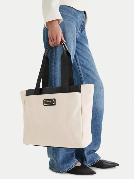 Zdjęcie produktu Nine West Torebka CEO-Brielle-LA374-4705 Écru Kremowy