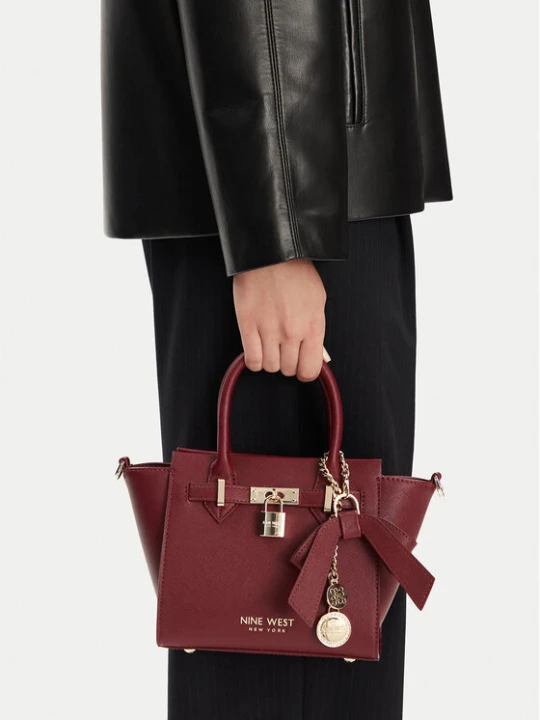 Zdjęcie produktu Nine West Torebka CEO-Chelsea-Charm-I-LX10187 Bordowy