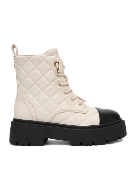 Zdjęcie produktu Nine West Trzewiki CEO-INAS-01 Écru Kremowy