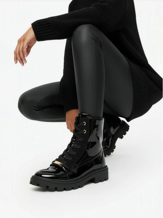 Zdjęcie produktu Nine West Trzewiki CEO-NIDA-01 Czarny