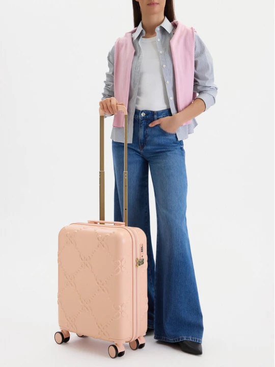 Zdjęcie produktu Nine West Walizka kabinowa CEO-NW-S-006-09 BEIGE Beżowy