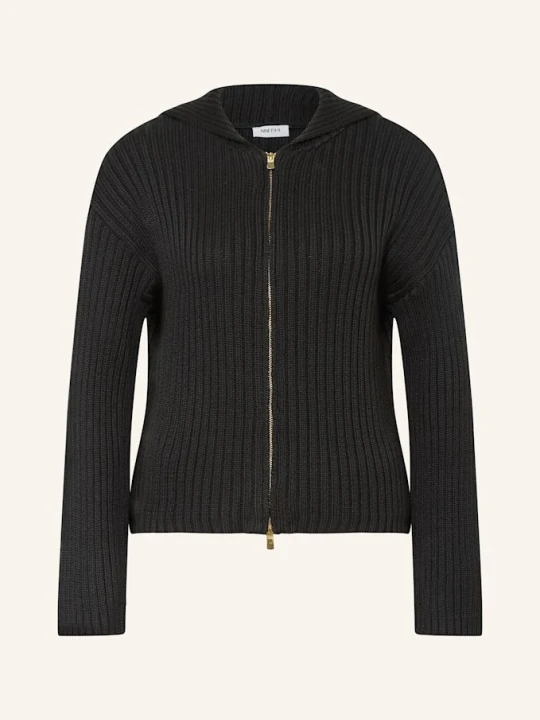 Zdjęcie produktu Ninety-9 Kardigan Knitted schwarz CZARNY