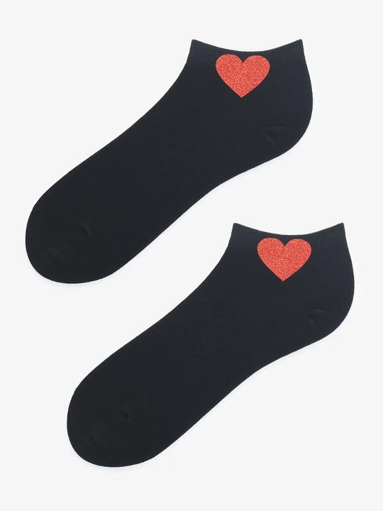 Zdjęcie produktu Niskie skarpetki damskie Cotton Pure Love Marilyn DARK GREY