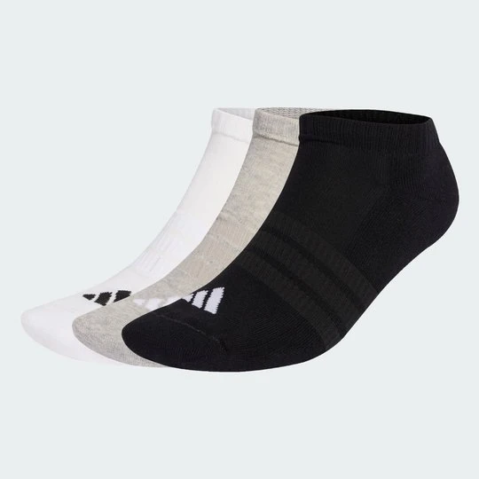 Zdjęcie produktu Niskie skarpety z amortyzacją Essentials — 3 pary w opakowaniu Adidas