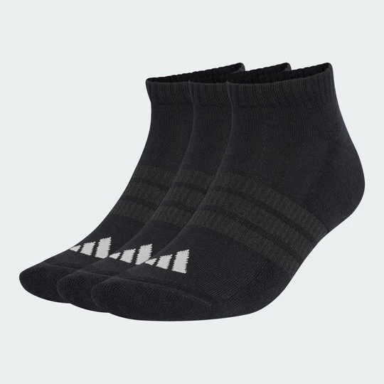 Zdjęcie produktu Niskie skarpety z amortyzacją Essentials — 3 pary w opakowaniu Adidas czarny
