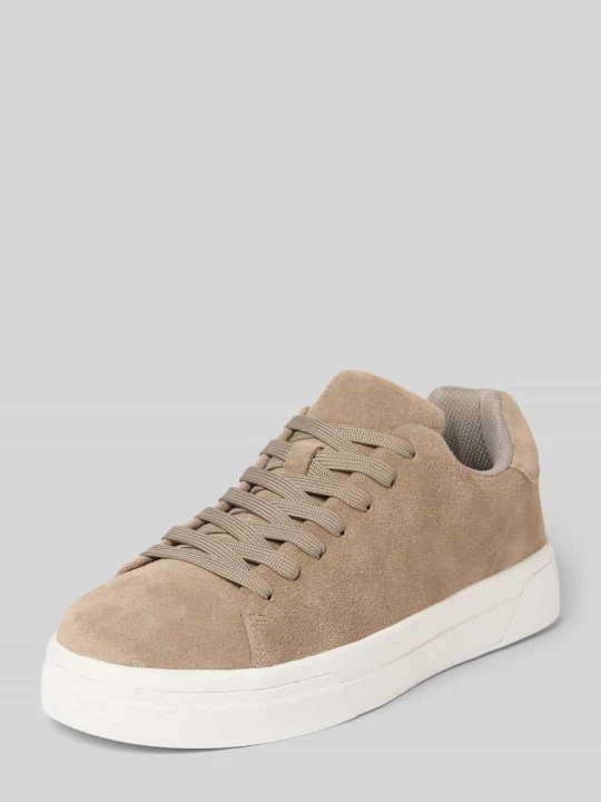 Zdjęcie produktu Niskie sneakersy z prawdziwej skóry bydlęcej model 'DAVID CHUNKY' Selected Piaskowy