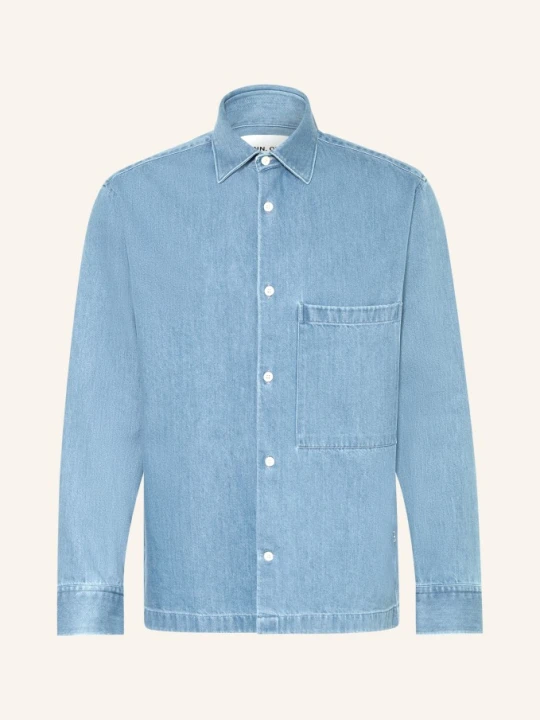 Zdjęcie produktu Nn.07 Koszula Dżinsowa Freddy O Kroju Comfort Fit blau NIEBIESKI