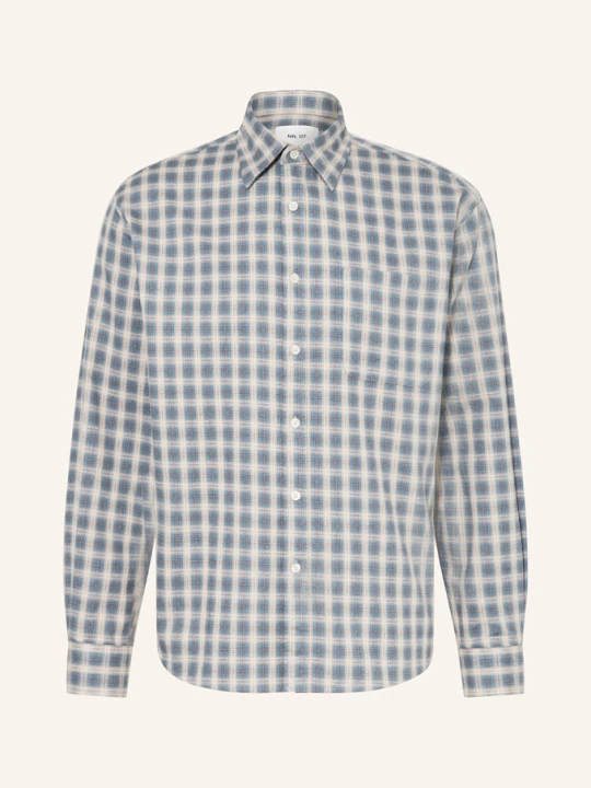 Zdjęcie produktu Nn.07 Koszula Flanelowa Deon Comfort Fit blau