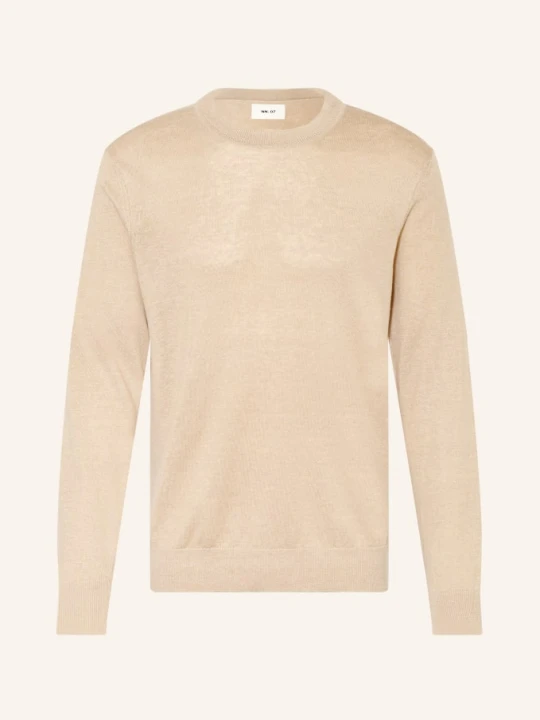Zdjęcie produktu Nn.07 Sweter Z Lnu Ted beige