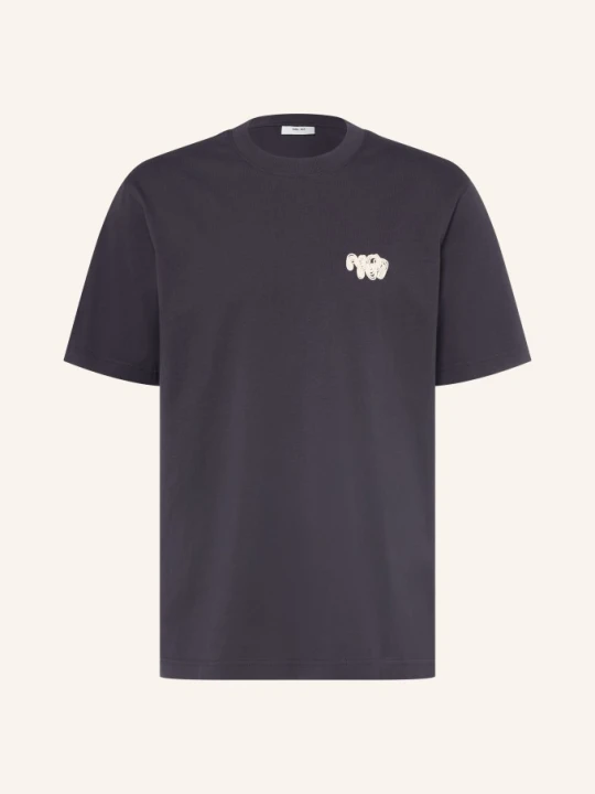 Zdjęcie produktu Nn.07 T-Shirt Adam blau GRANATOWY