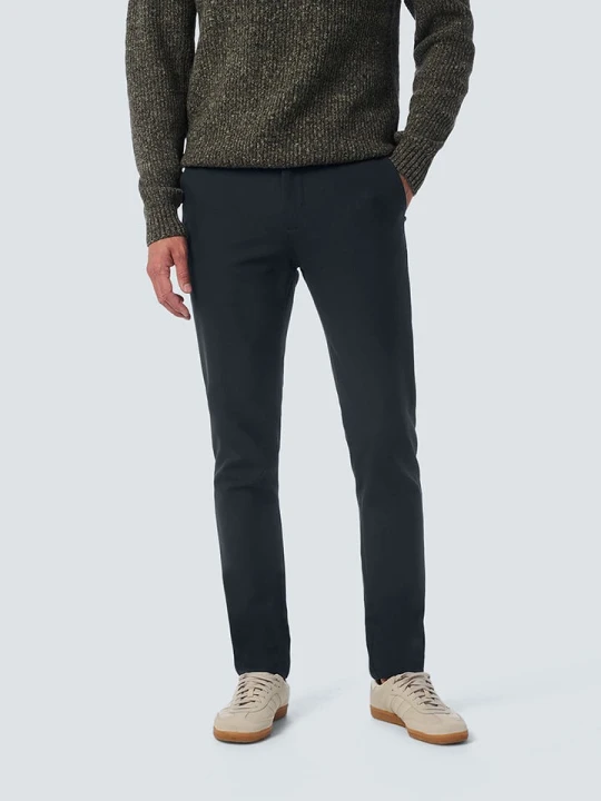 Zdjęcie produktu No Excess Spodnie chino w kolorze granatowym rozmiar: M/L34