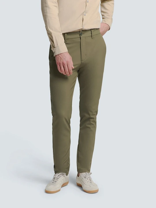 Zdjęcie produktu No Excess Spodnie chino w kolorze khaki rozmiar: M/L34