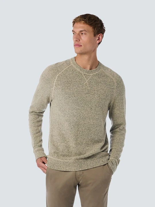 Zdjęcie produktu No Excess Sweter w kolorze beżowym rozmiar: L