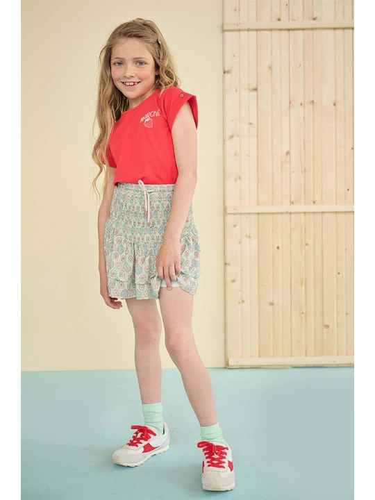 Zdjęcie produktu No-No Koszulka "Kiki" w kolorze czerwonym rozmiar: 134/140