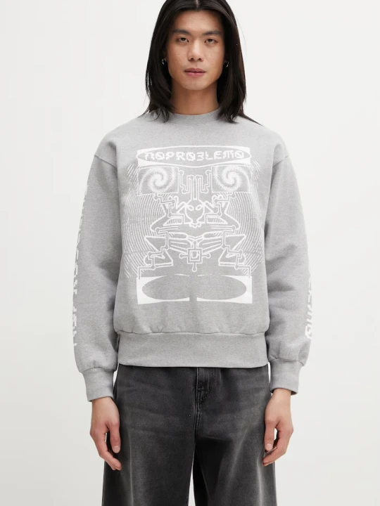 Zdjęcie produktu No Problemo Braniac bluza oversize bawełniana męska