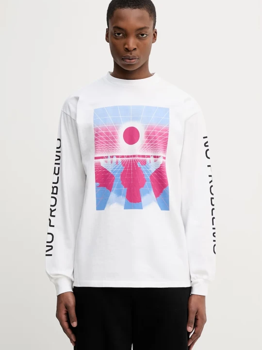 Zdjęcie produktu No Problemo Dimentions longsleeve męski bawełniany