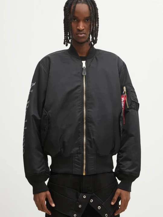 Zdjęcie produktu No Problemo kurtka bomber dwustronna No Problemo x Alpha Industries No War MA-1