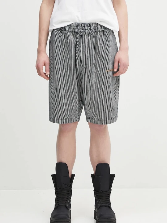 Zdjęcie produktu No Problemo szorty bawełniane Mini Problemo Work Short - Denim granatowy