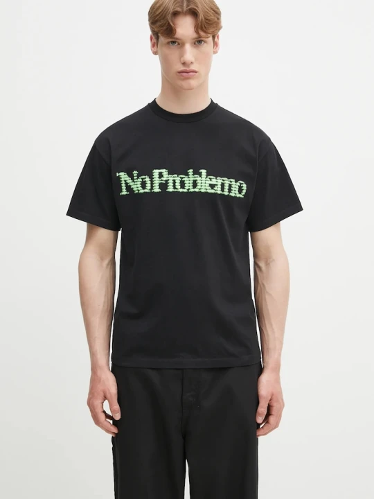 Zdjęcie produktu No Problemo t-shirt bawełniany Digi Problemo SS Tee czarny