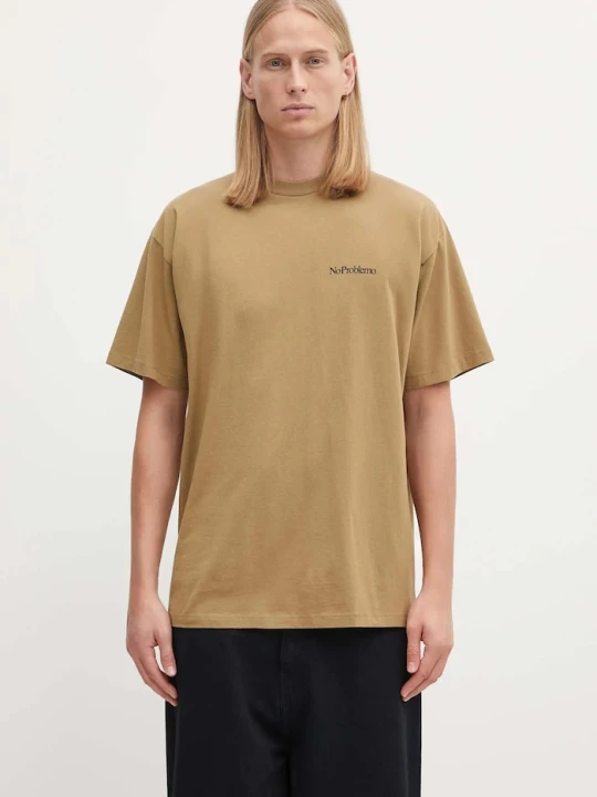 Zdjęcie produktu No Problemo t-shirt bawełniany Mini Problemo Tee zielony