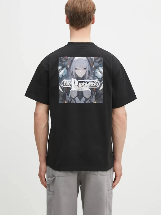 Zdjęcie produktu No Problemo t-shirt bawełniany No Limits SS Tee czarny