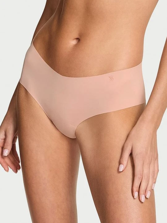 Zdjęcie produktu No-Show Majtki bezszwowe No-Show Cheeky Victoria's Secret Beżowy