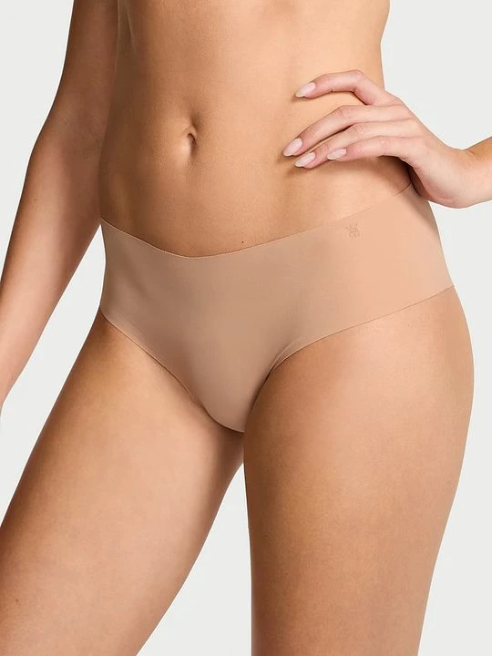 Zdjęcie produktu No-Show Majtki bezszwowe No-Show Cheeky Victoria's Secret Beżowy
