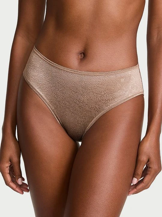 Zdjęcie produktu No-Show Majtki ze średnim stanem No-Show Bikini Victoria's Secret Brązowy