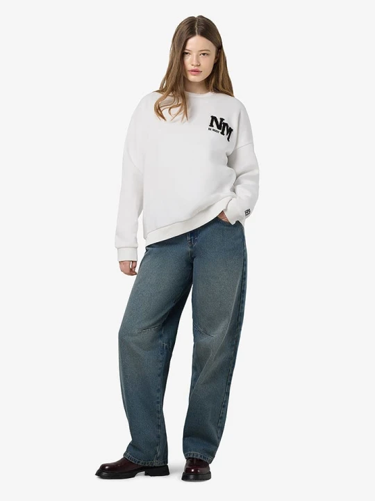 Zdjęcie produktu Noisy may Bluza w kolorze białym rozmiar: S