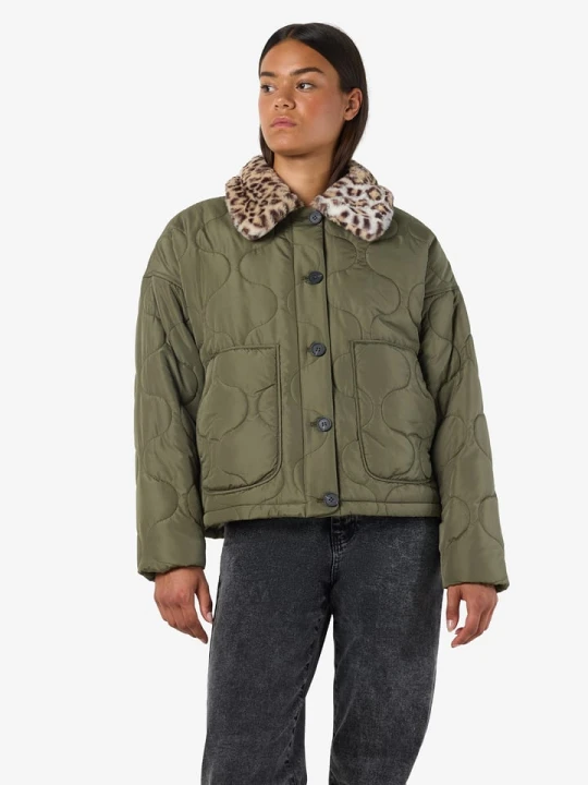 Zdjęcie produktu Noisy may Kurtka przejściowa w kolorze khaki rozmiar: XL
