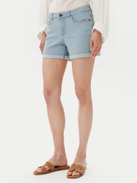 Zdjęcie produktu Noisy May Szorty jeansowe Debby 27032491 Niebieski Slim Fit