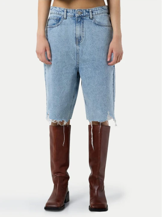 Zdjęcie produktu Noisy May Szorty jeansowe Jytte 27030816 Niebieski Straight Fit