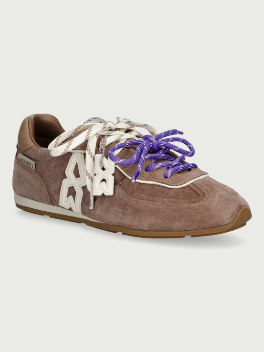 Zdjęcie produktu Nokwol Method Mushroom Suede sneakersy damskie skórzane beżowy
