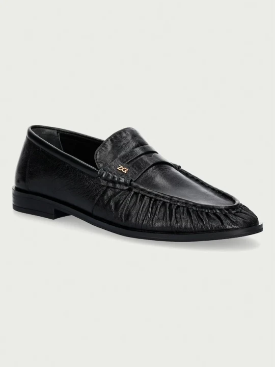 Zdjęcie produktu Nokwol mokasyny damskie skórzane Haven Black Athena
