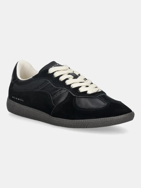 Zdjęcie produktu Nokwol sneakersy skórzane August czarny